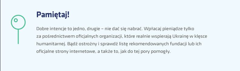 Ramka – fałszywe zbiórki