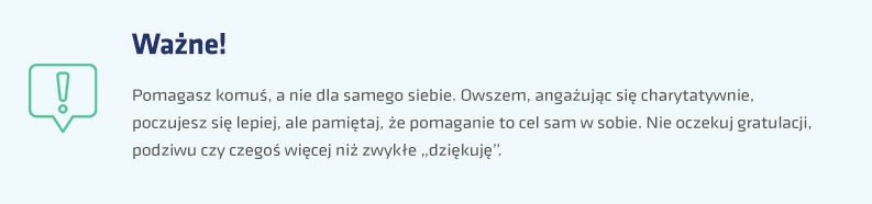 Ramka: akcje charytatywne