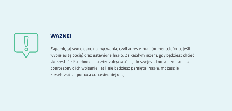 Facebook – bezpieczne logowanie