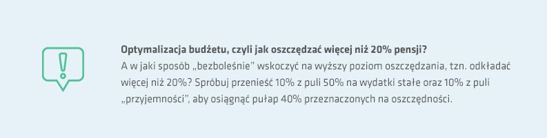Jak oszczędzać więcej niż 20% wypłaty – ramka