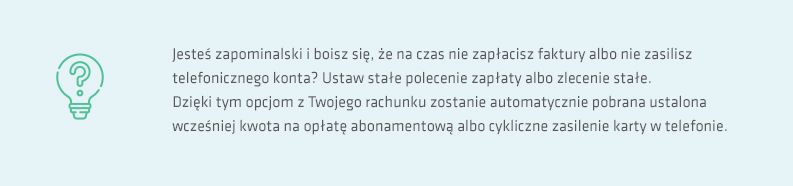 Numer na abonament i kartę – płacenie rachunków 