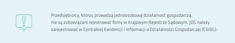 Ramka: KRS – podmioty, które nie muszą się rejestrować