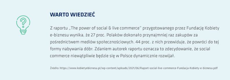 Ramka – Perspektywy social commerce w Polsce