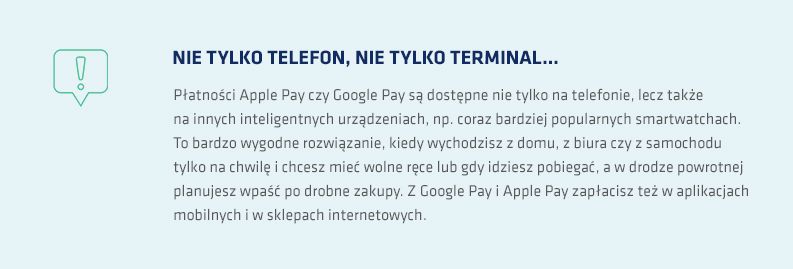 Ramka: Apple Pay i Google Pay działają nie tylko na telefonach