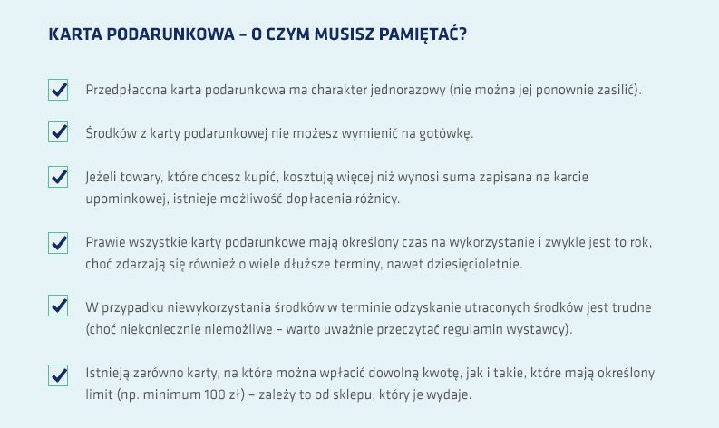 Karta podarunkowa – na jakich zasadach działa?