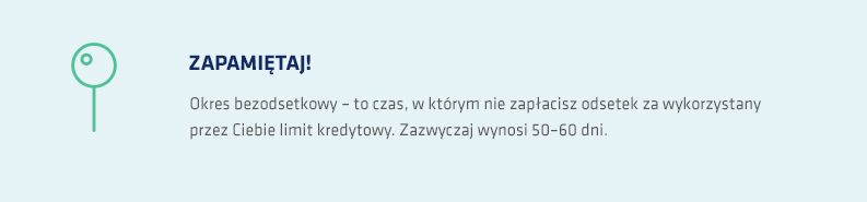 Spłata karty kredytowej a okres bezodsetkowy